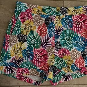 Tropical Print Women's Shorts